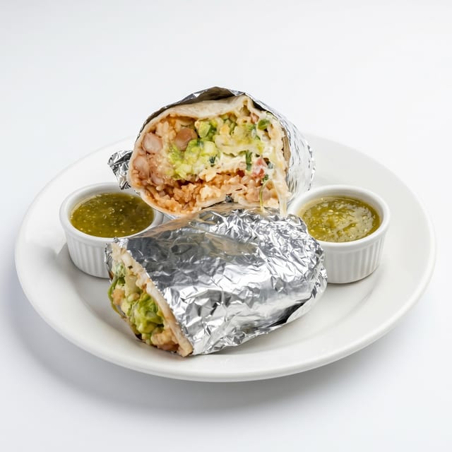 Vegetarian Burrito.
