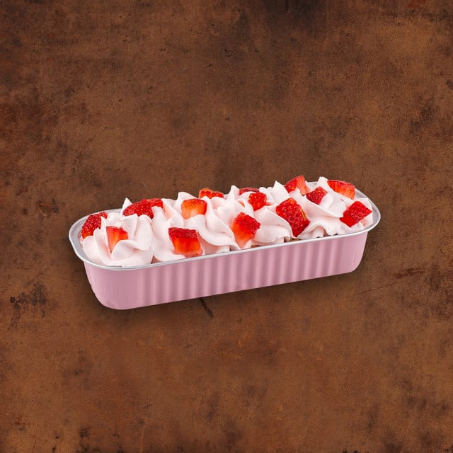 Tres Leches Cake with Strawberry.