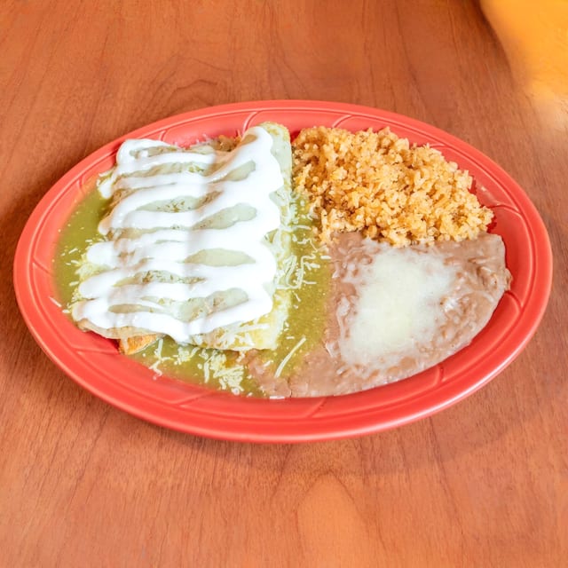 Shrimp Enchiladas.