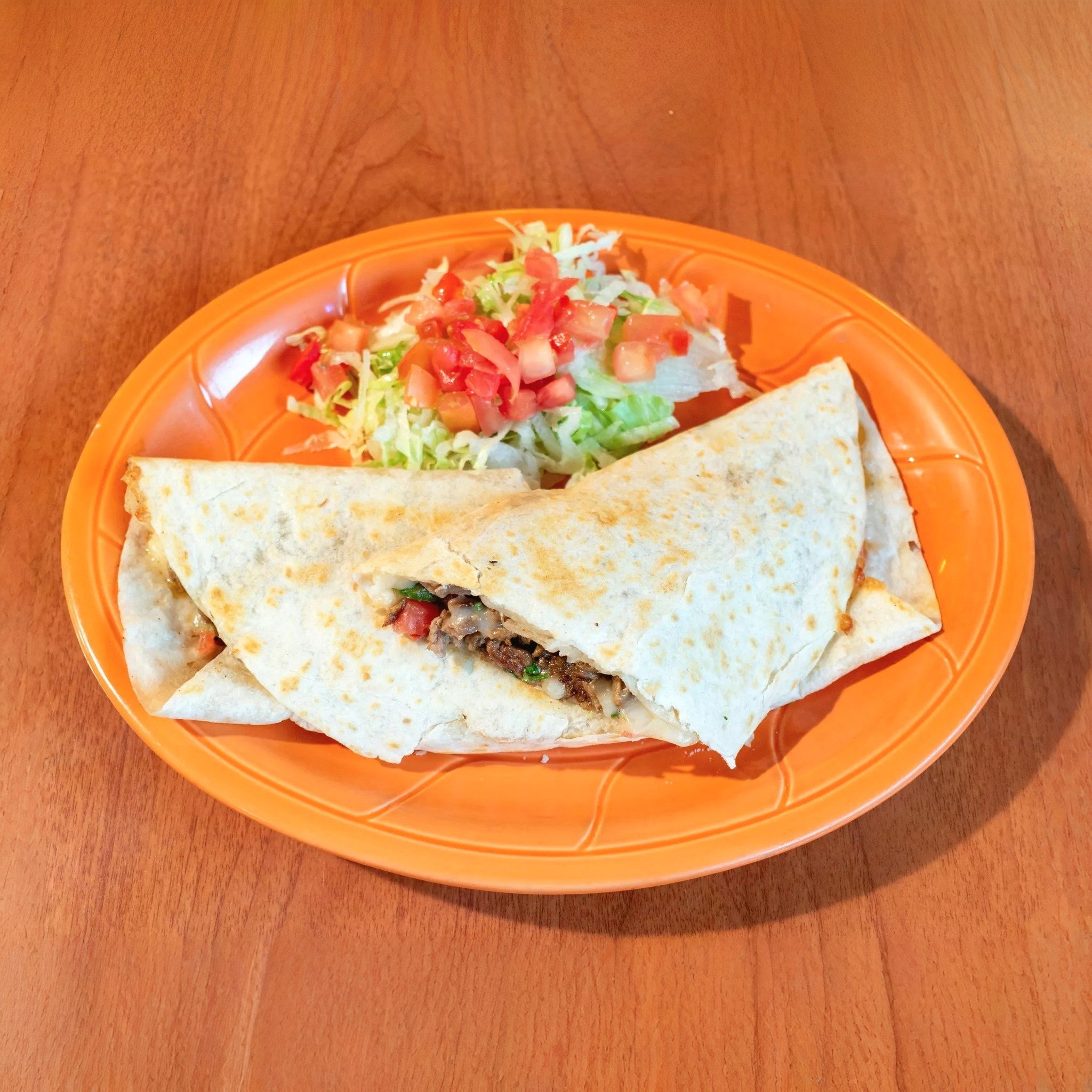 Shrimp Quesadilla.