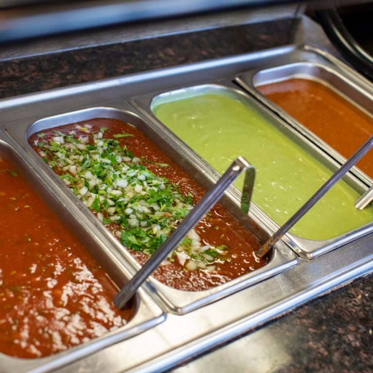 Enjoy our Salsa Bar