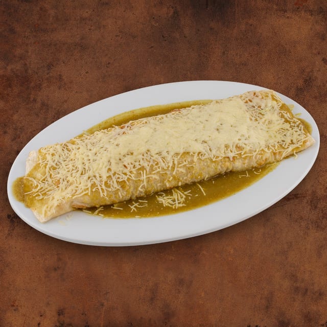 Huge Burrito Mojado.